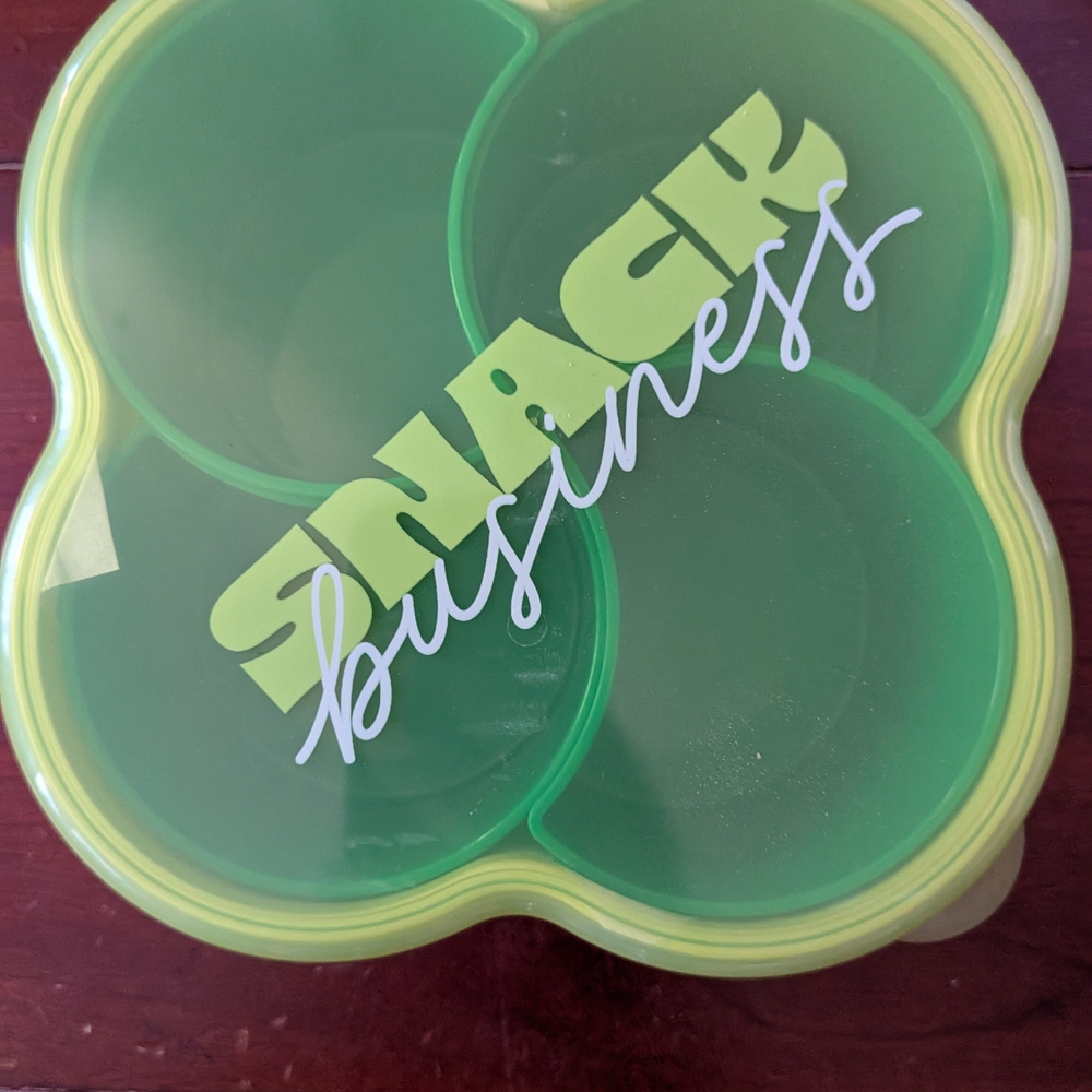 Green Snack Organizer